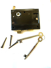 Door Rim Lock Vintage Style With key and screws Unused Old Stock