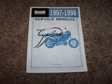 1997 1998 Buell M2 M 2 Cyclone Motorcycle Service Shop Repair Manual 99491-98Y