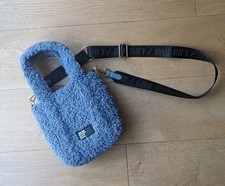 River Island Blue Fluffy Borg