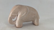 Small Marble or Soapstone Oriental Elephant Figure