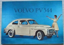VOLVO PV 544 USA Car Sales Specification Leaflet Apr 1959 #UR6744 4.59