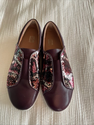 Fitflop burgundy slip - slip, on