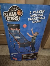 Basketball Game Set Indoor/Outdoor Perfect For Kids Includes Pump & Balls