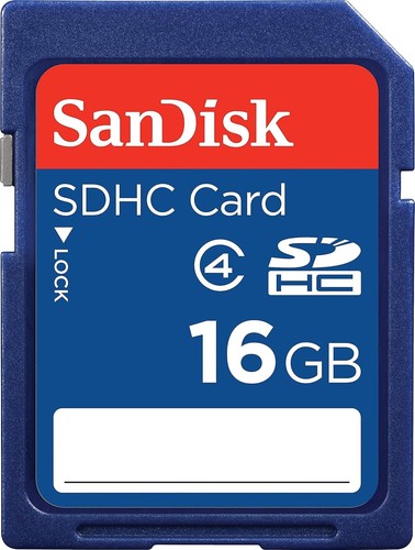 Sandisk 16gb card - sandisk, sdhc