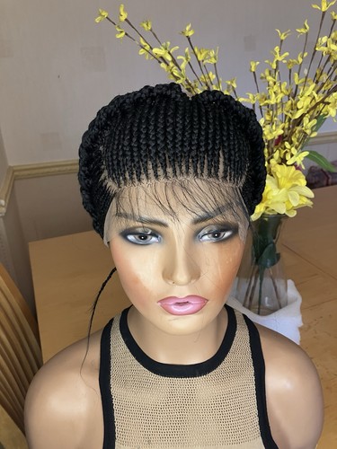Women black braided - black,