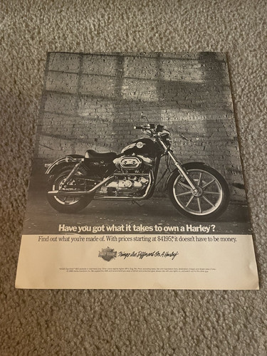 Vintage 1989 harley davidson - vintage,