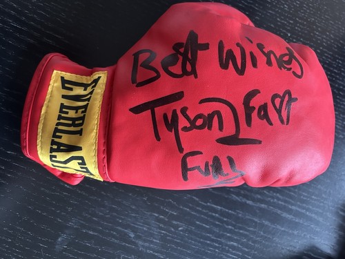 Rare signed tyson - 🥊🥊rare, fury