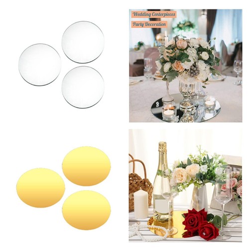 3pcs mirror centerpieces for - 3pcs,