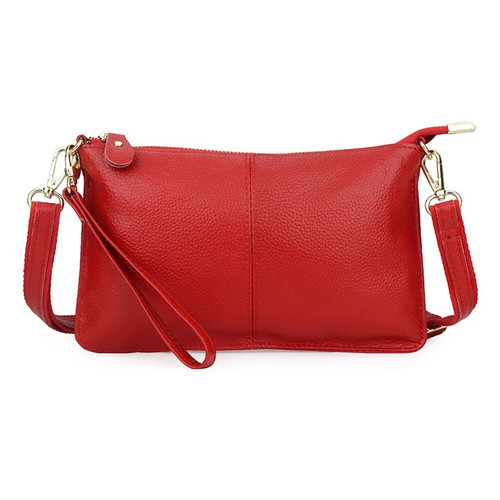 Womens genuine leather clutch - womens,