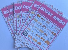10 Booby Bingo Hen Party Game Cards Includes Calling Cards & Instructions 