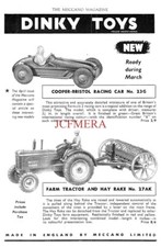 1950s DINKY Toys ADVERT