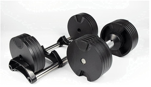 Adjustable dumbbells 24kg - adjustable, 2×24kg