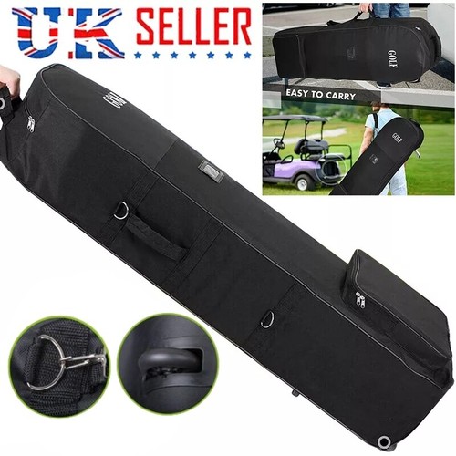 Black padded golf holiday - padded,