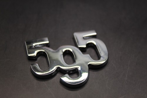 2pc set 595 chrome silver - set, rear