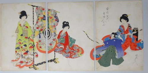Beautifull women the edo - of,