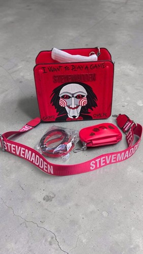 Hand painted steve madden red - painted,
