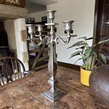 Large Metal Candlestick