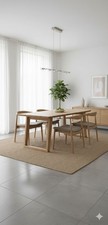 John Lewis Reflex 6 Seater Dining Table, Oak RRP £799