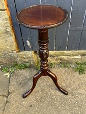 Mid Century Chippendale  Style Torchere/wine table