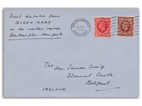 1936 queen mary maiden voyage - 1936,