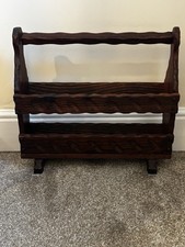 Vintage Wooden Magazine/Paper