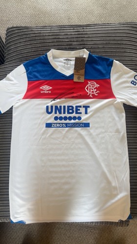 Mikey moore signed - moore, rangers