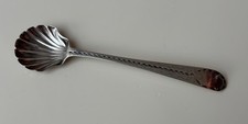 Sterling silver salt spoon -