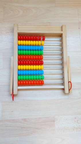 Wooden abacus educational - abacus, toy