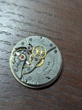 1945 Lemania S27, 17 Jewels Military Watch Movement / Dial for Restoration #P462