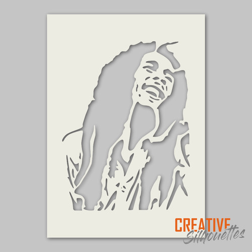 Bob marley portrait art - bob,