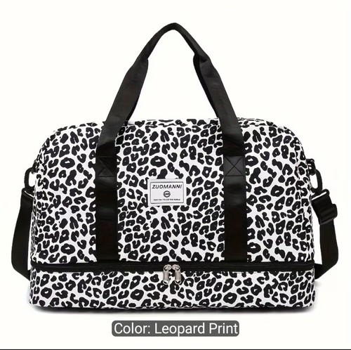 Large quilted travel duffle - quilted,