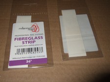 millennium nails FIBREGLASS STRIP 36"  x 2  For Nail Overlays or Nail Repairs