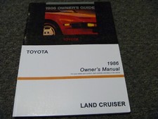 1986 Toyota Land Cruiser Owner