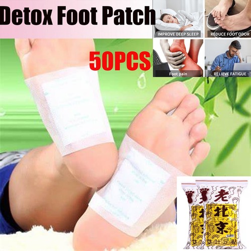 50x detox foot patches pads - 50x,