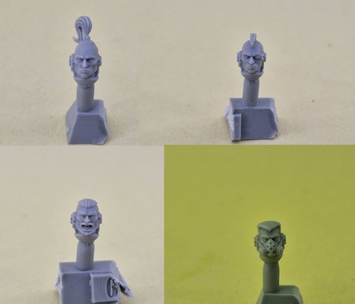 Horus heresy character heads - horus, 2