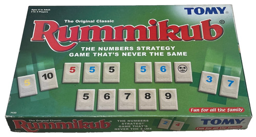 Original rummikub game rare - game,