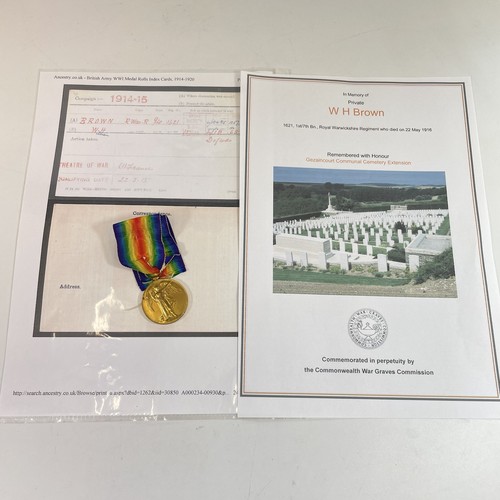 Ww1 victory medal private - ww1,