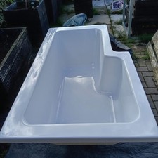 L shaped bath 1500 Left handed