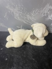 Harrods Labrador Puppy Dog Soft Toy Plush With Collar