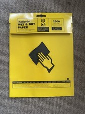 Halfords Wer and Dry Sandpaper
