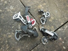 SHIMANO DERAILLEURS ACERA & MEGARANGE ,& VINTAGE HURET & SIMPLEX FOR PARTS