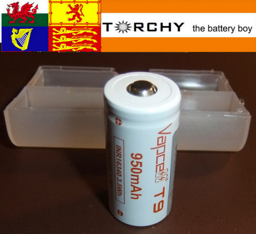 Vapcell 16340 950mah 7v - vapcell,