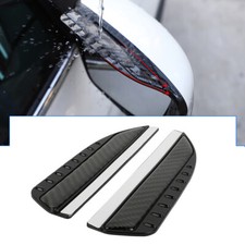 2Pcs Real Carbon Fiber Rear