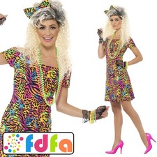 Smiffys 80's Party Neon Animal