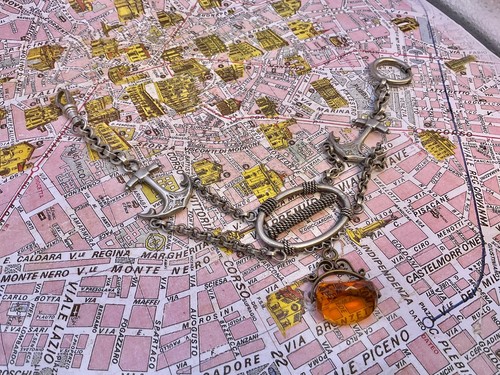 Pocket watch chain - chain., nautical