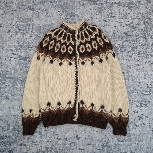 Vintage icelandic cardigan - icelandic,