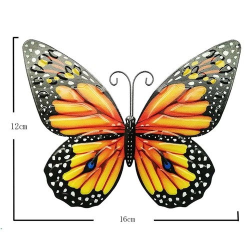 Large iron butterflies outdoor - large,