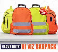 HI VIZ VIS BACKPACK WORK