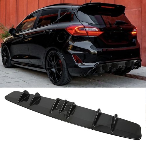 Rear bumper diffuser spoiler - rear,