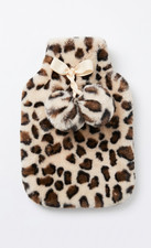 Leopard Print Hot Water Bottle